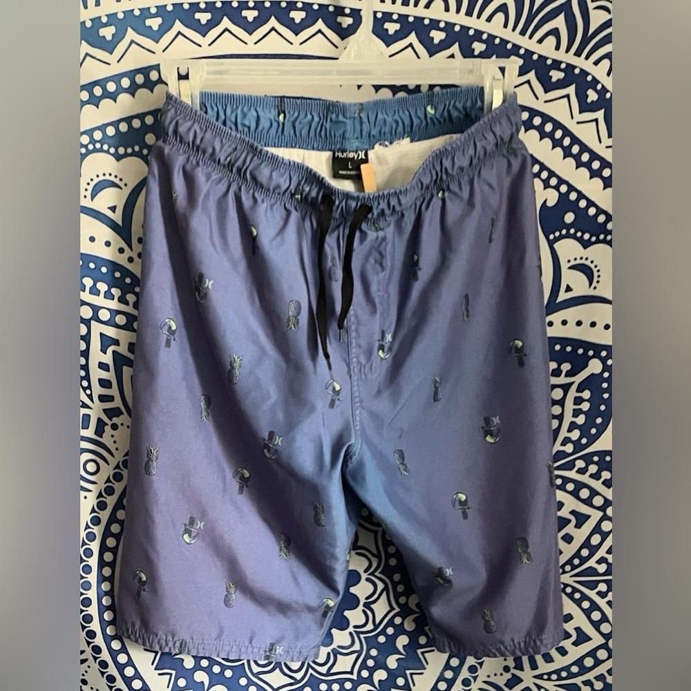 Hurley Purple Swim Board Shorts